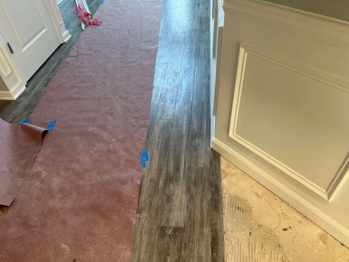 Completed marble shower restoration in St. Paul